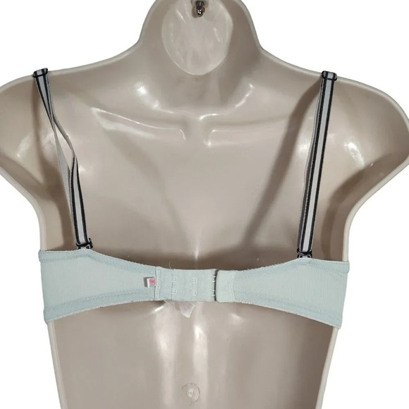 Victorias Secret Wear Everywhere Demi Bra Women Size 32DD Green FLAW - Picture 2 of 8